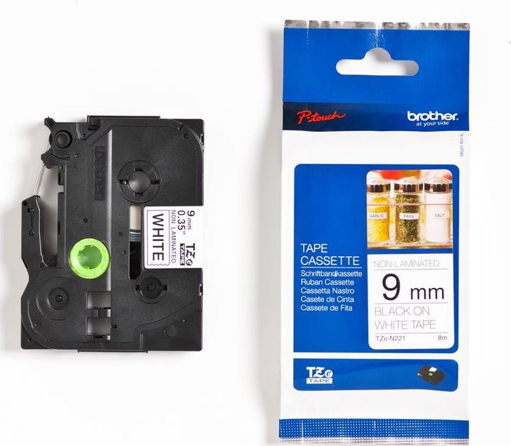 Produktbild Brother Tze-N221 (0.90 cm, Schwarz, Weiss)