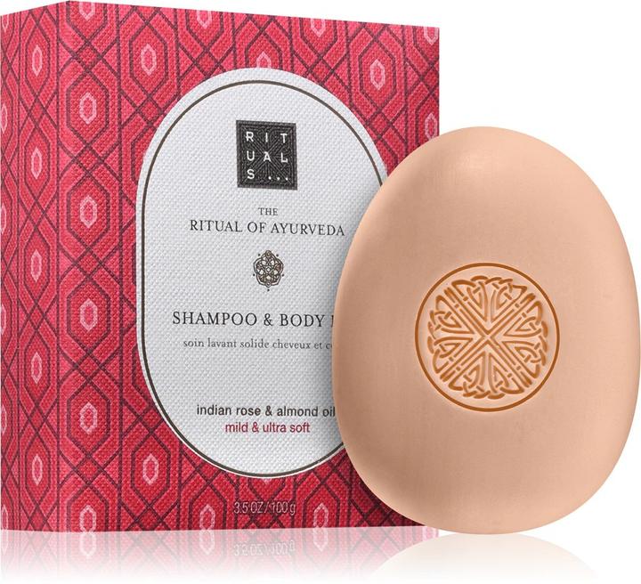 Image du produit Rituals Shampooing Ayurvédique et Barre pour le corps (Shampoing solide, 100 g)