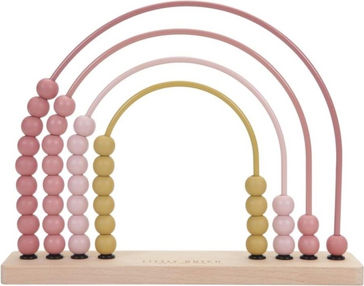 Immagine prodotto Little Dutch Regolo calcolatore Abacus rosa arcobaleno