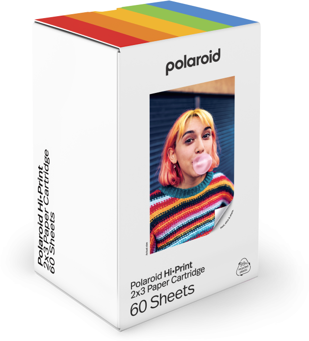 Actual product image Polaroid Hi-Print 2x3 Paper Cartridge
