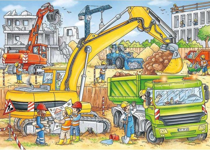 Image du produit Ravensburger Beaucoup de choses à faire sur le chantier retour (24 pièces)