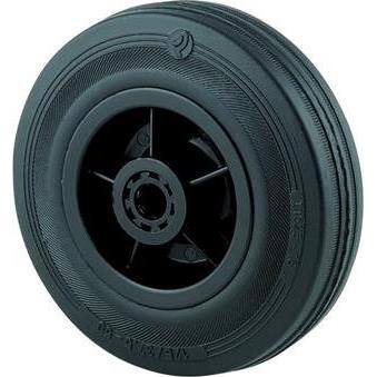 Thumbnail - kaiserkraft, Möbelrollen, Vollgummi-Rad, auf Kunststoff-Felge