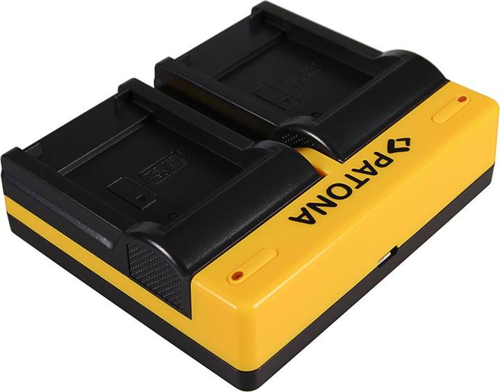 Actual product image Patona Dual charger for Canon NB-8L Powershot A2200 A3000 IS A3000IS A3100 IS A3100IS incl. Micro-U (Camera battery charger)