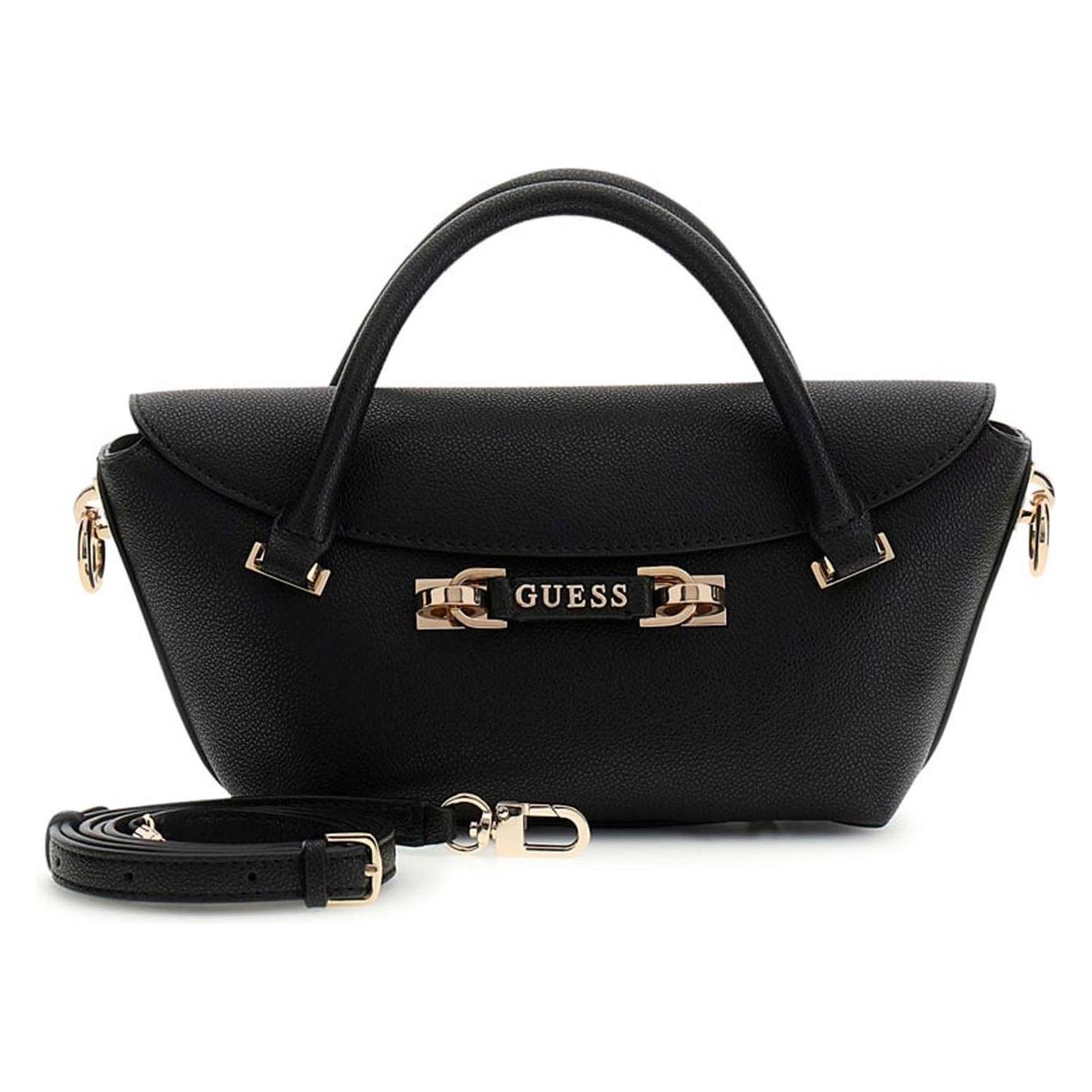 Guess, Damen, Handtasche, Sophia Hobo, Schwarz