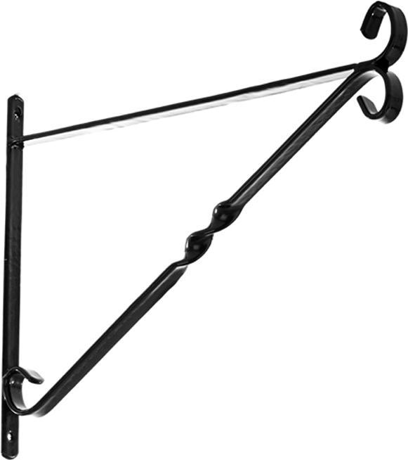 Image du produit Leecroft Hängekorbhalterung Schwarz 15"