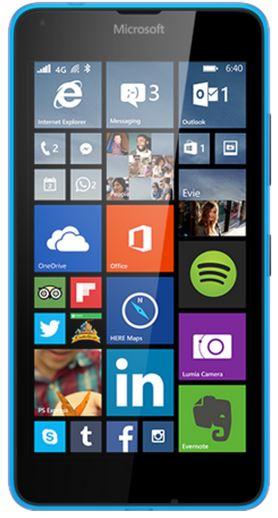 Microsoft Lumia 640 LTE (8 GB, Cyan, 5", Single SIM, 4G)