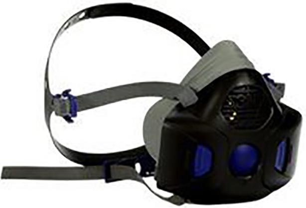 Productafbeelding 3M Secure Click Halfmasker Herbruikbaar Respi (Geen officiële beschermingsklasse, 1 x)