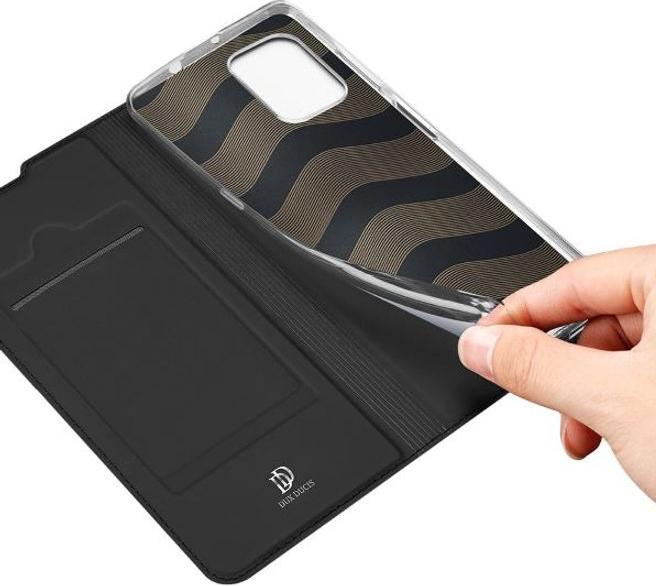 Actual product image Dux Ducis Skin Pro Series Bookcover (Motorola Moto G9 Plus)