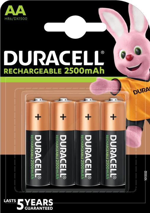 Actual product image Duracell Recharge Ultra (4 pcs., AA, 2500 mAh)