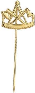 FHB Anstecknadel gold 894