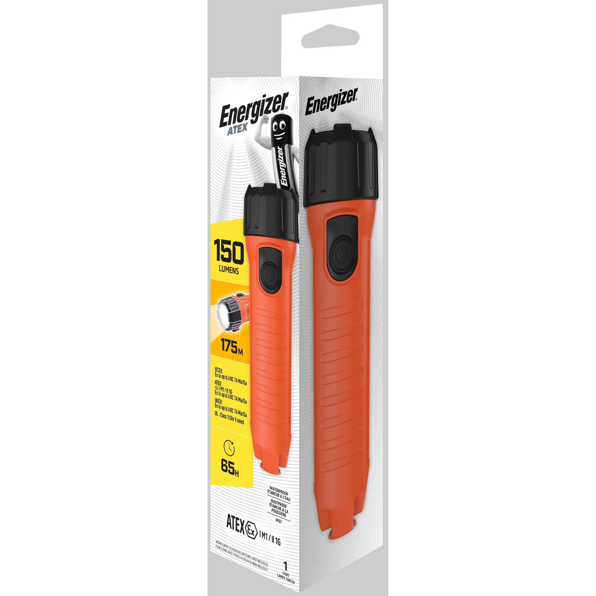 Thumbnail - Energizer, Taschenlampe, Taschenlampe Atex Light 2D (21 cm, 150 lm)