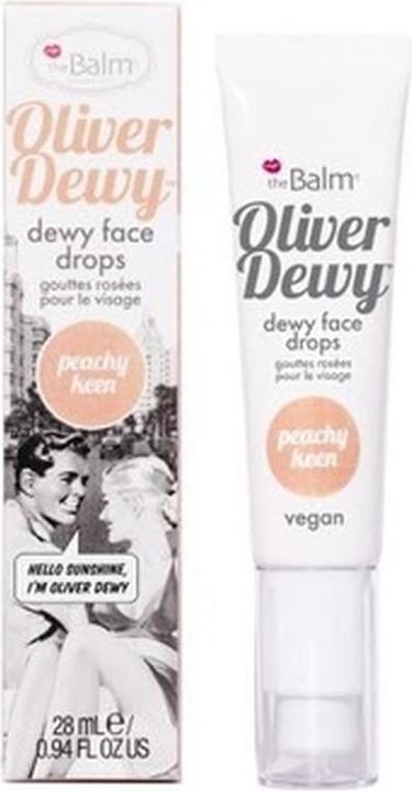 The Balm Oliver Dewy Face Drops Peachy Keen