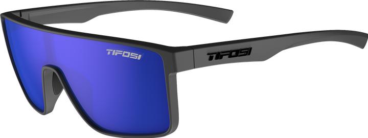 Immagine prodotto Tifosi Occhiali SANCTUM opachi color canna di fucile (1 lente blu cobalto, 11,2 % di trasmissione della (Pistola stuoia, Grigio fumo Verde Flash)