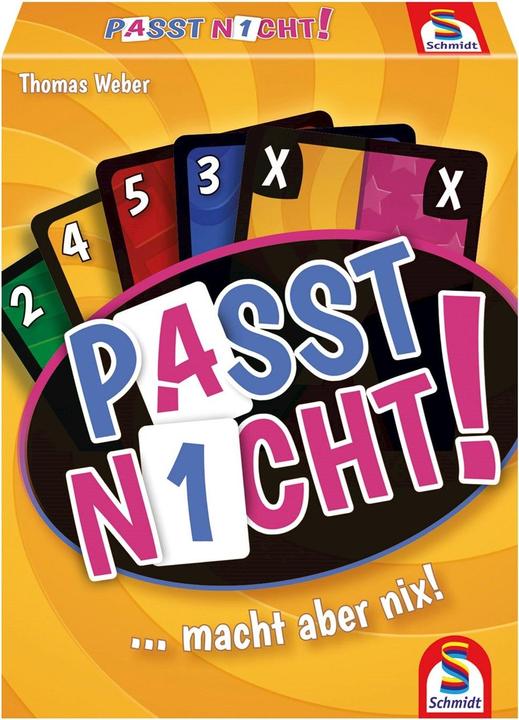 Produktbild Schmidt Spiele Passt nicht! (Deutsch, Englisch)