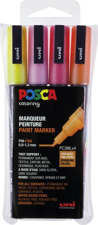 Produktbild Posca Marker PC-3M 4er Set (4 x)