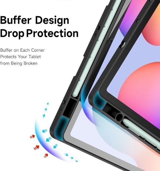 Actual product image Dux Ducis Magi Series Bookover (Galaxy Tab S6 Lite)
