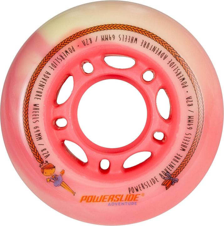 Actual product image Powerslide Skateboard Wheels Princess 2023 (64 mm)