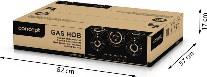 Actual product image Concept Heating plate PDV7575BC