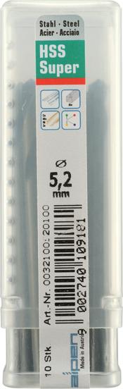Actual product image Alpen Double drill HSS Super (4.9 millimetres)