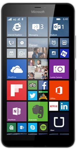 Microsoft Lumia 640 XL (8 GB, White, 5.70", Dual SIM, 13 Mpx, 3G)