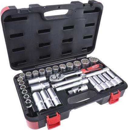 Actual product image RS PRO 32 piece 1/2in sq drive socket set