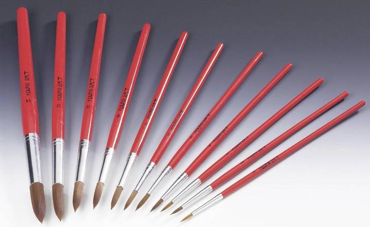 Zahn Pinsel Round brush Ponex 4 pieces