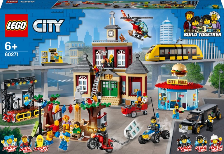 Immagine prodotto LEGO Piazza della città (60271, LEGO City)