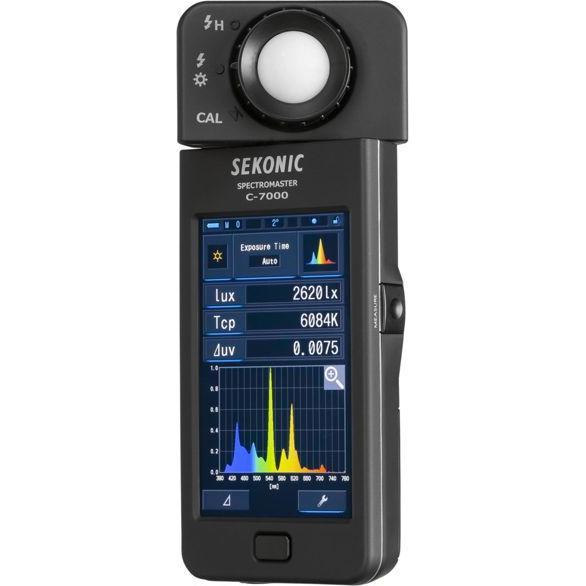 Sekonic C-7000 SpectroMaster (Belichtungsmesser), Blitzgerät Zubehör, Schwarz