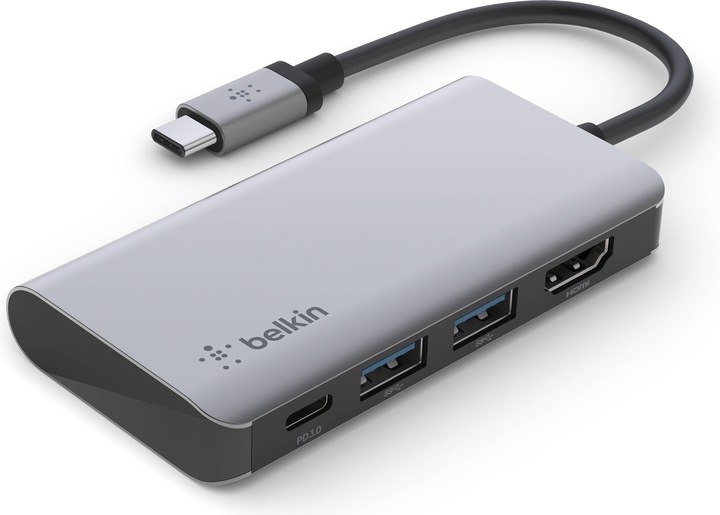 Produktbild Belkin USB-C 4 in 1 (USB-C, 4 Ports)