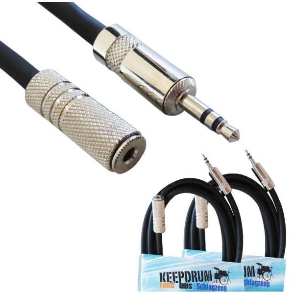 Thumbnail - keepdrum MC-099XJ 1m Verlängerungskabel 3,5mm 2 Stück (1 m), Audio Kabel