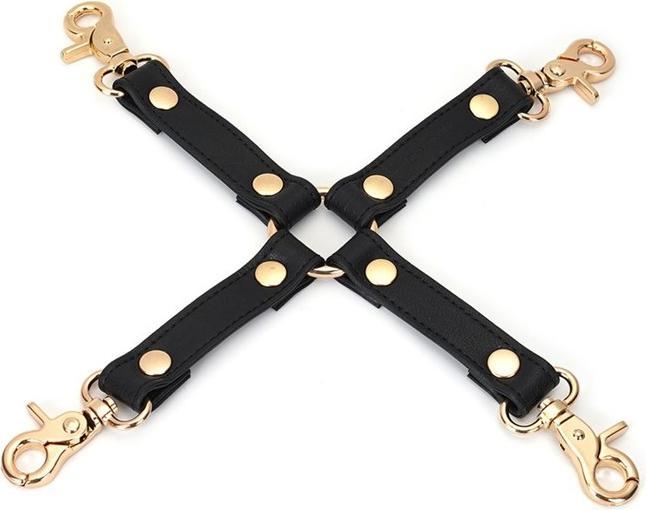 Produktbild Liebe Seele 4er Lederfessel Hogtie mit Clips