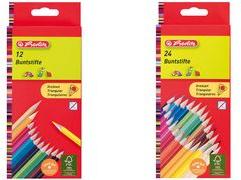 Energy Label Herlitz Triangular Crayons Box of 24 (Multicolor, Multicolored, 24 x)