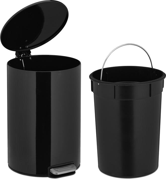 Actual product image Relaxdays Pedal bin (12 l)