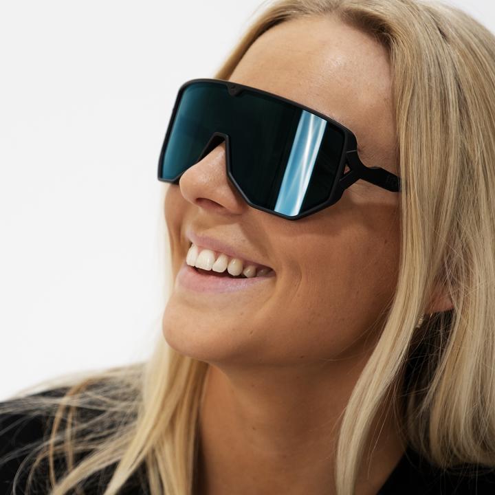 Image du produit Tripoint lunettes de soleil reschen (Noir mat, Bleu Multi, Fumée)