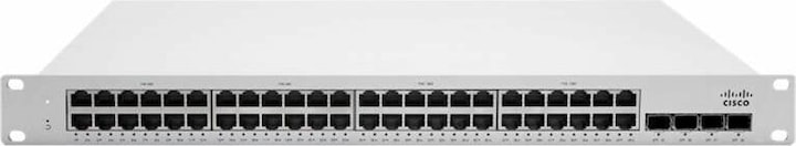 Produktbild Cisco Meraki MS210-48LP 1G L2 Cld-Mngd 48x GigE 370W PoE Switch (48 Ports)