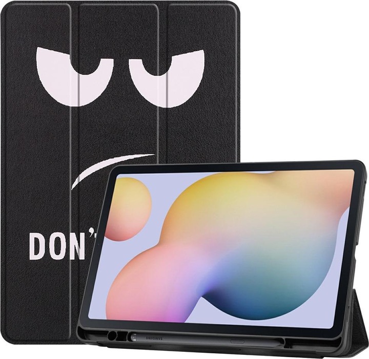 Actual product image Cover-Discount Galaxy Tab S7 (11.0) - Tri-fold Smart Case Don't Touch (Galaxy Tab S7 11.0 (2020))