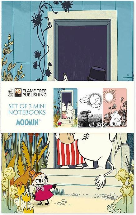 Produktbild Moomin Set of 3 Mini Notebooks (Englisch, Flame Tree Studio, 2020)