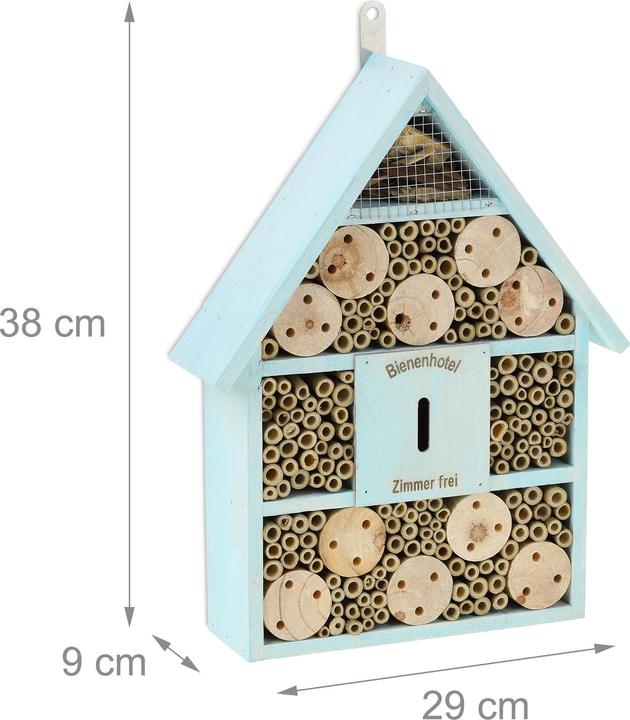 Actual product image Relaxdays Bee hotel (Bee, Wild bees)