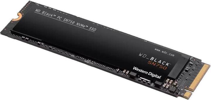 Actual product image WD Black SN750 Gaming (500 GB, M.2 2280)