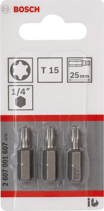 Actual product image Bosch Professional Zubehör Extra Hard Screwdriver Bits (Hexagon socket TX)