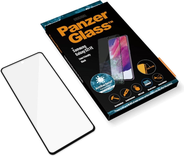 Actual product image PanzerGlass Case Friendly (1 Piece, Samsung Galaxy S21 FE)