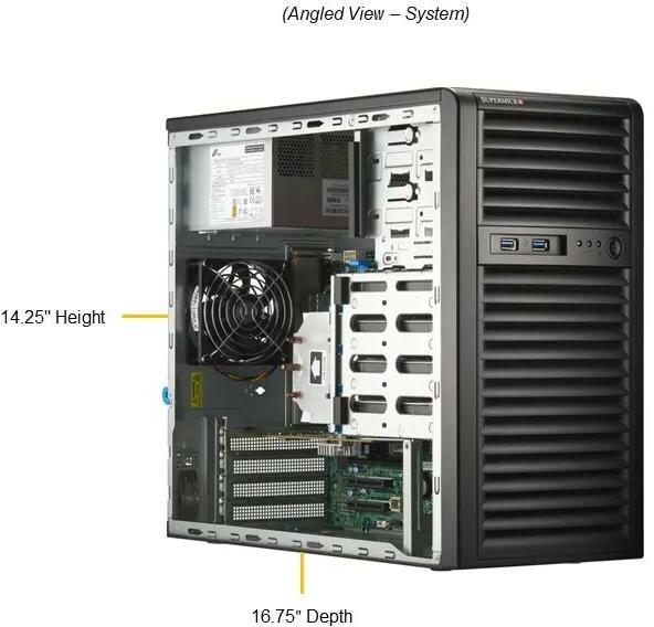 Produktbild Supermicro MT E-2436 6C/12T M.2. HS