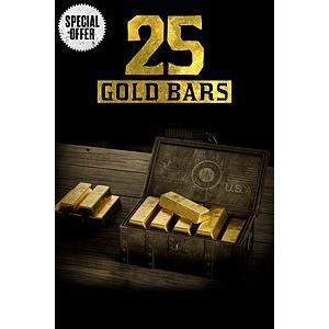 Thumbnail - Microsoft Red Dead Redemption 2: 25 Gold Bars, Ingame Währung