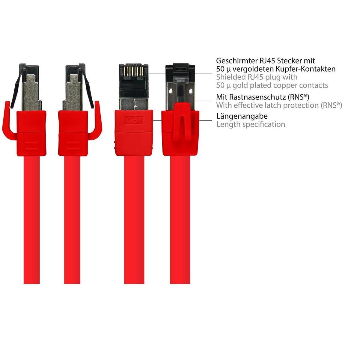 Thumbnail - Good Connections Netzwerkkabel (S/FTP, CAT8.1, 20 m), Netzwerkkabel