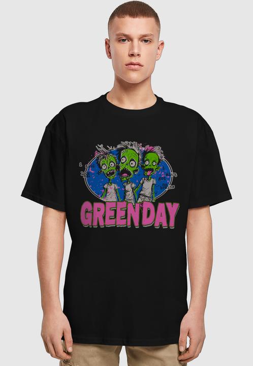Produktbild Merchcode Green Day Zombie Oversized Tee - 190559 (L, S)
