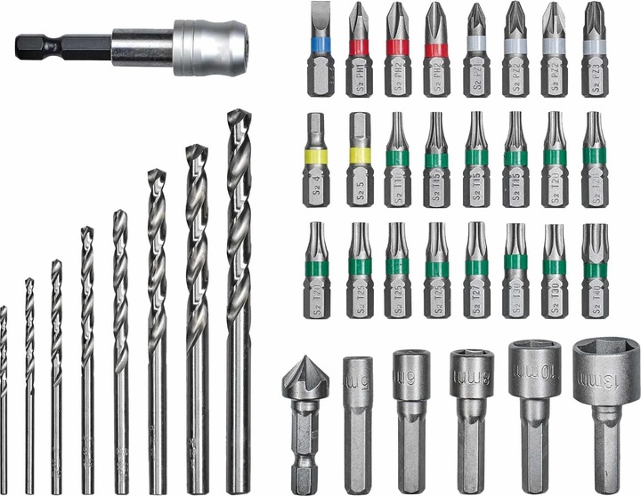 Actual product image Einhell Single bit drill box 39 pcs. L-Box 49108911