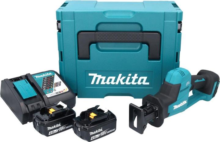 Immagine prodotto Makita DJR 189 RMJ Sega circolare a batteria 18 V Brushless + 2x Batteria 4,0 Ah + Caricabatterie + Mak