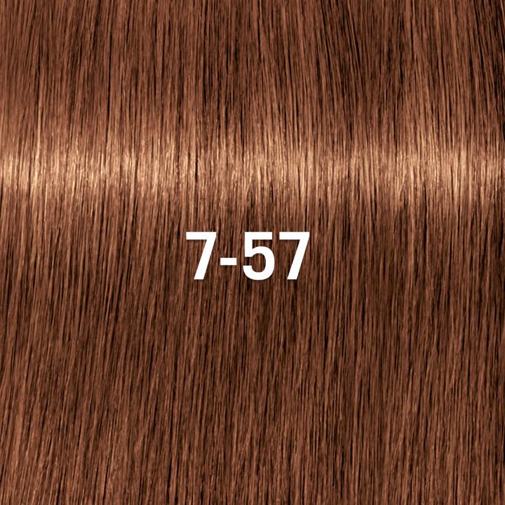 Produktbild Schwarzkopf Igora Vibrance - 7-57 Medium Blonde Gold Copper (7-57 Mittelblond Gold Kupfer)