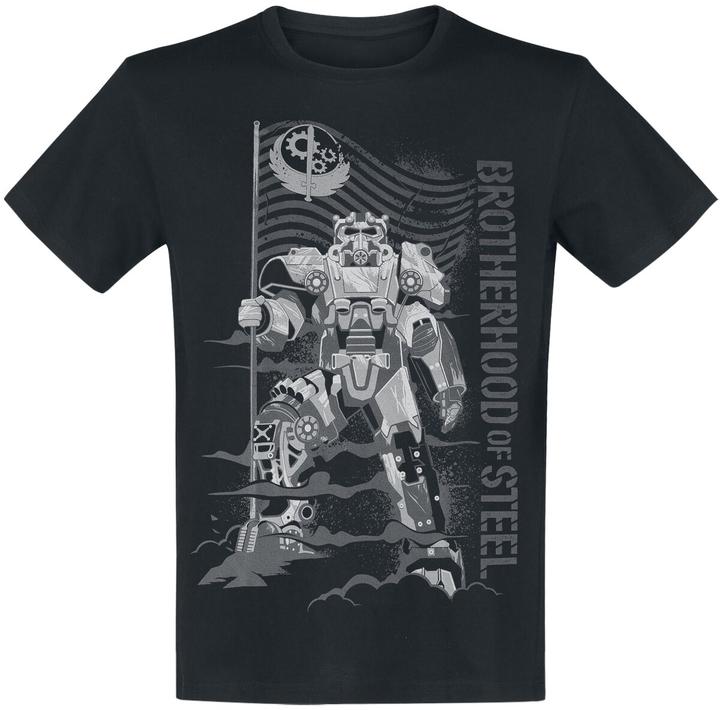 Difuzed Fallout - Vault 33 - Steel - Men's Short Sleeved T-shirt - L (L)