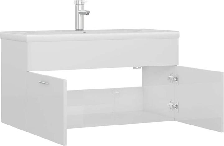 Produktbild vidaXL Waschbeckenunterschrank und Waschbecken